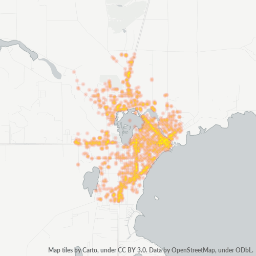 49707 Business Heat Map 49707 Business Heat Map