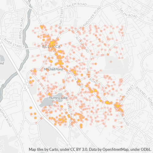 01821 Business Heat Map 01821 Business Heat Map