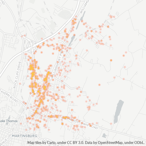 25404 Business Heat Map 25404 Business Heat Map