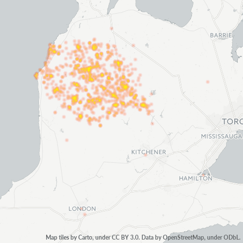 Postal code ontario