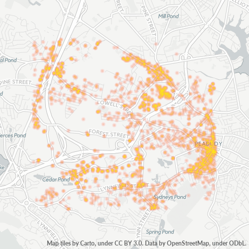 01960 Business Heat Map 01960 Business Heat Map