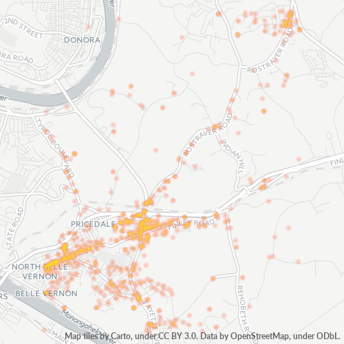 15012 Business Heat Map 15012 Business Heat Map
