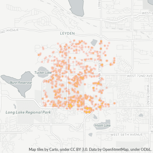 80007 Business Heat Map 80007 Business Heat Map
