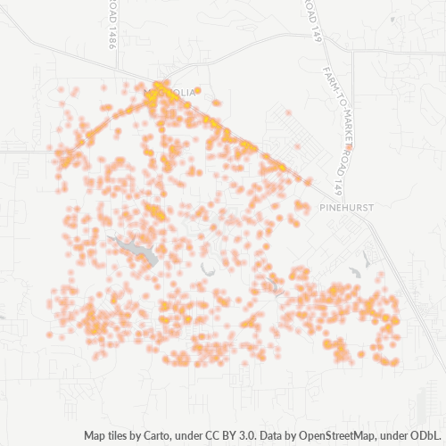77355 Business Heat Map 77355 Business Heat Map