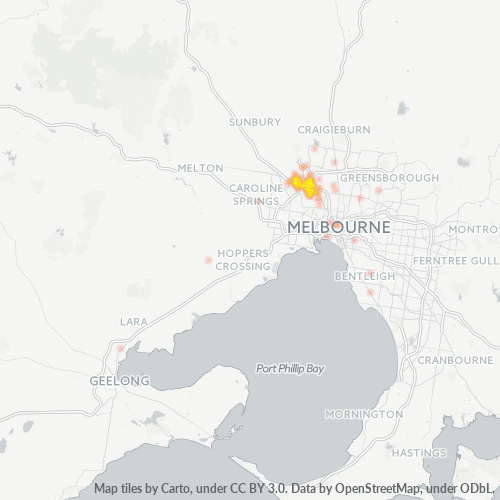 3042 Business Heat Map 3042 Business Heat Map