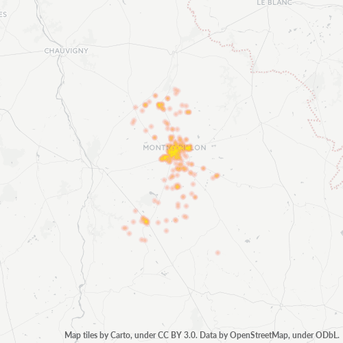 86500 Mappa di calore dell'azienda 86500 Mappa di calore dell'azienda