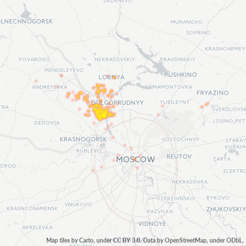 Софрино москва карта