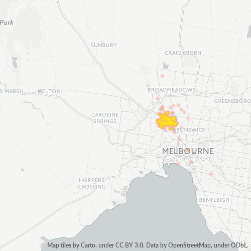 3040 Business Heat Map 3040 Business Heat Map