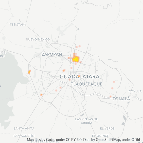 Código Postal 44298 Guadalajara (México) Cybo