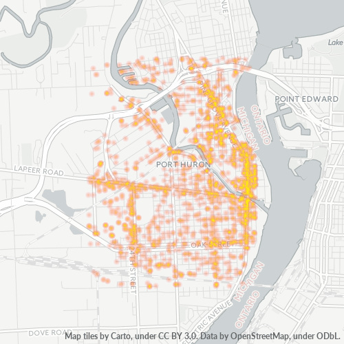 48060 Business Heat Map 48060 Business Heat Map