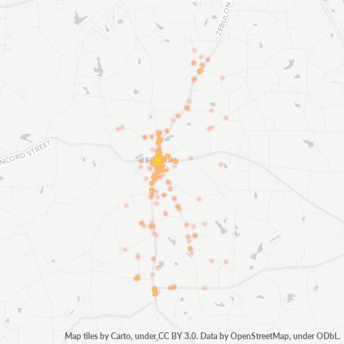30295 Business Heat Map 30295 Business Heat Map