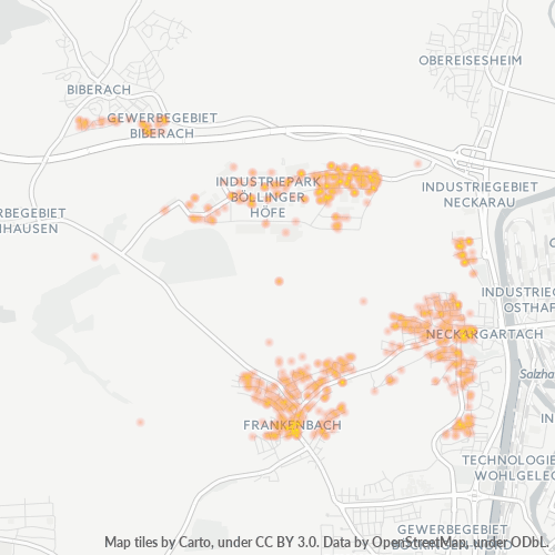 Postal Code 74078 Map Demographics And More For Heilbronn