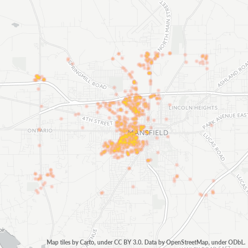 Zip Code 44903 Mansfield, OH Cybo