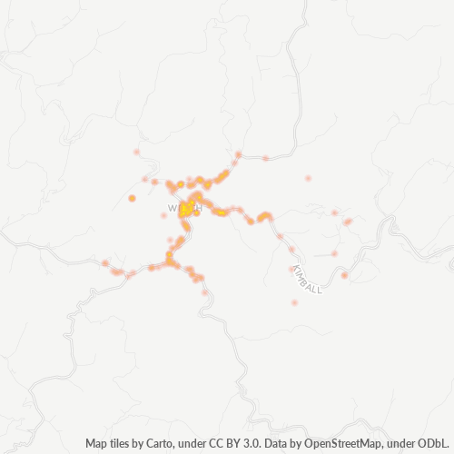 24801 Business Heat Map 24801 Business Heat Map