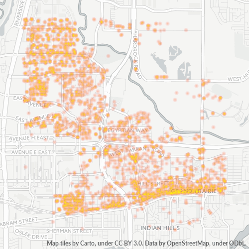 75050 Business Heat Map 75050 Business Heat Map