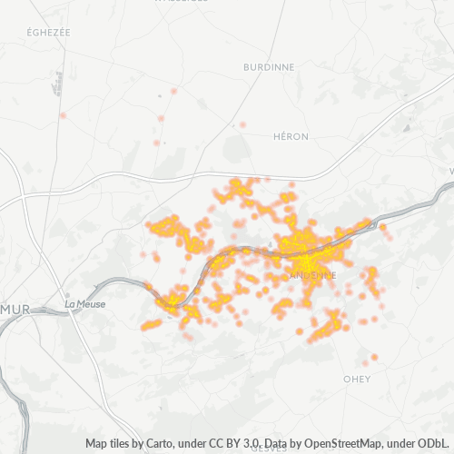 5300 Mappa di calore dell'azienda 5300 Mappa di calore dell'azienda