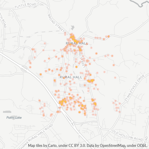 27045 Business Heat Map 27045 Business Heat Map