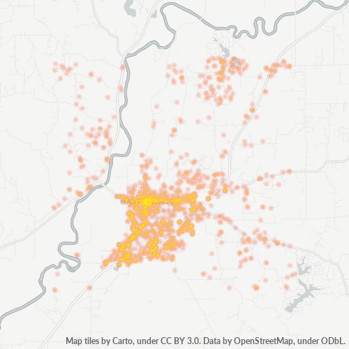 46151 Business Heat Map 46151 Business Heat Map