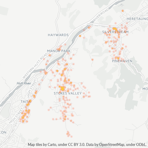 Postal Code 5019 Map, Demographics and More for Stokes Valley