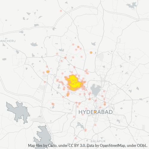 Pincode Map Of Hyderabad Pin Code 500045 - Hyderabad, Telangana - Cybo