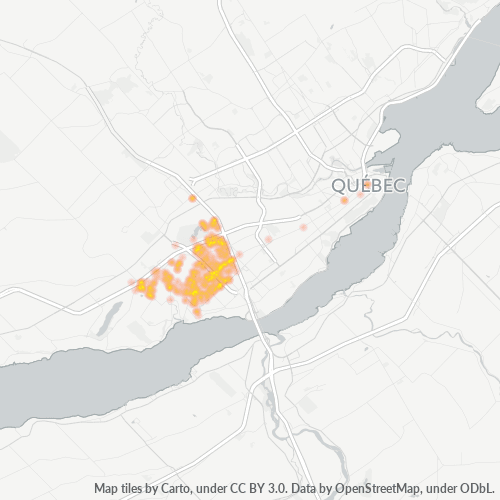 Code Postal G1X - Québec (ville) - Cybo