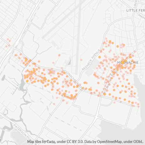 07074 Business Heat Map