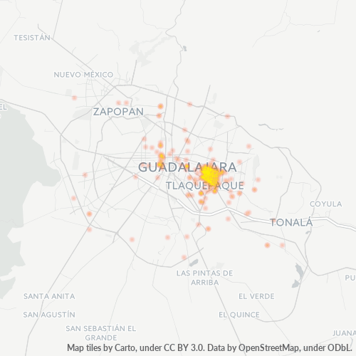 Código Postal 44800 Guadalajara (México) Cybo