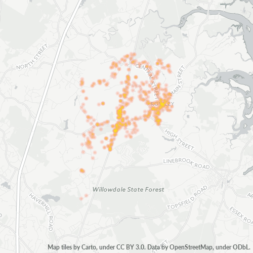 01969 Business Heat Map 01969 Business Heat Map