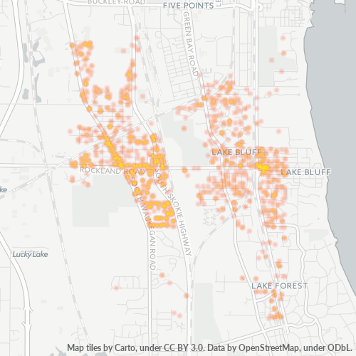 60044 Business Heat Map 60044 Business Heat Map