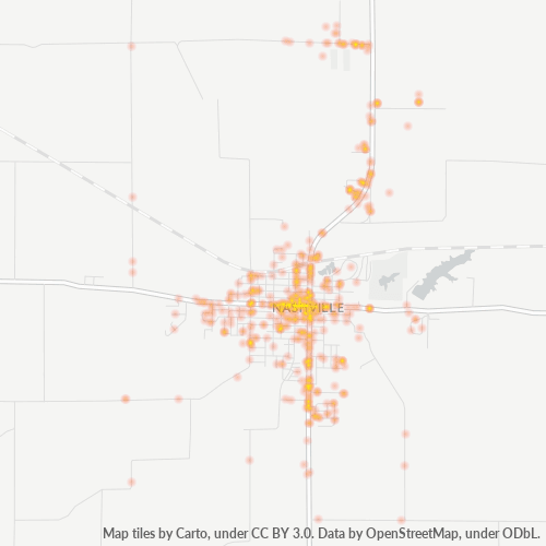 62263 Business Heat Map 62263 Business Heat Map