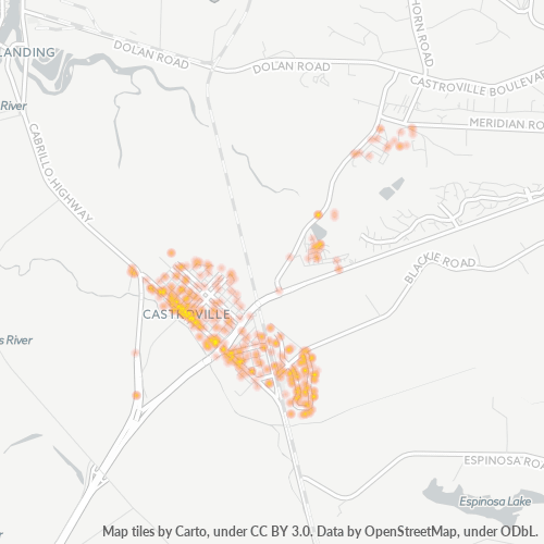 95012 Business Heat Map 95012 Business Heat Map