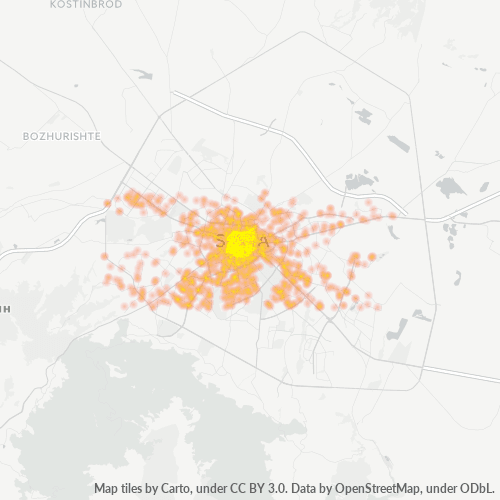 1000 Mappa di calore dell'azienda 1000 Mappa di calore dell'azienda
