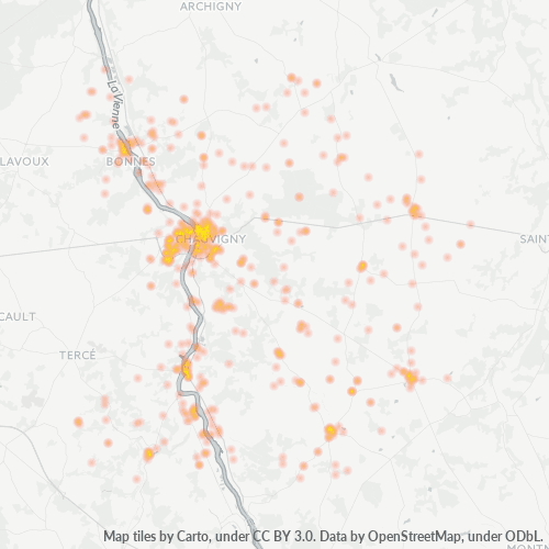 86300 Mappa di calore dell'azienda 86300 Mappa di calore dell'azienda