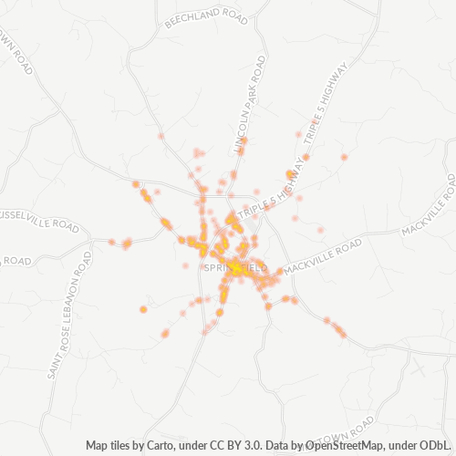 40069 Business Heat Map 40069 Business Heat Map