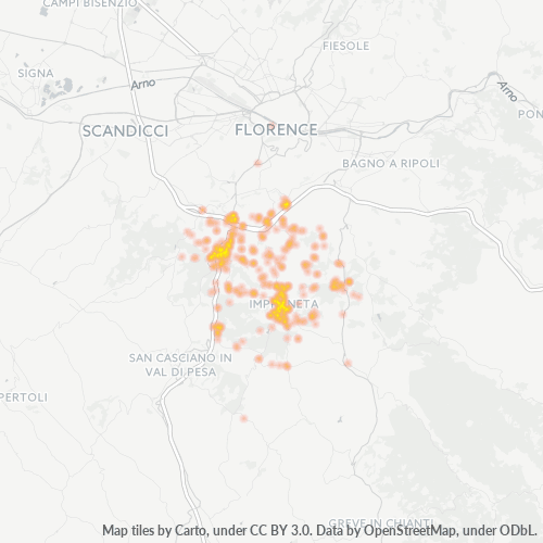 50023 Mappa di calore dell'azienda 50023 Mappa di calore dell'azienda