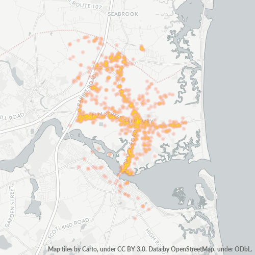 01952 Business Heat Map 01952 Business Heat Map