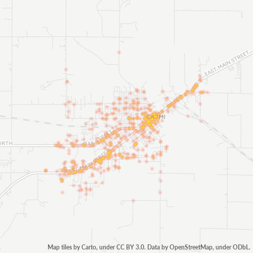 62821 Business Heat Map 62821 Business Heat Map