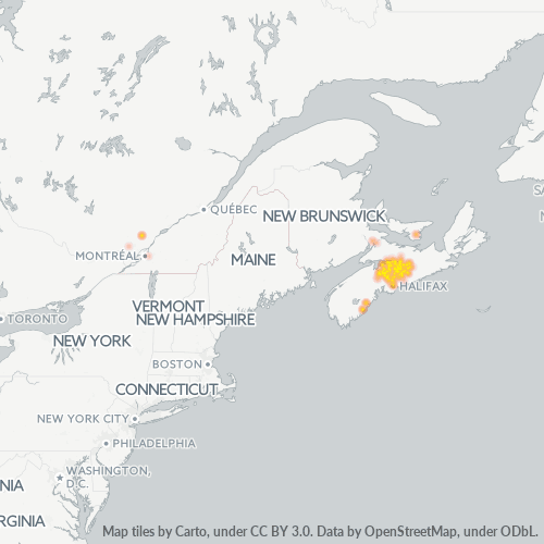 Postal Code B0N - Nova Scotia - Cybo