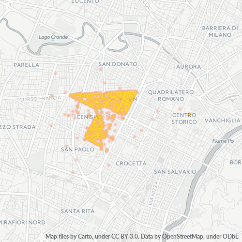 Code Postal 10138 Turin, Piémont Cybo