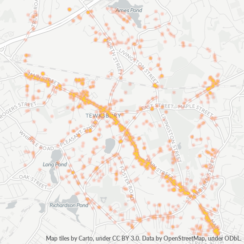 01876 Business Heat Map 01876 Business Heat Map