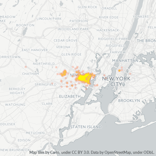 Código Postal 07105 Newark , NJ Cybo