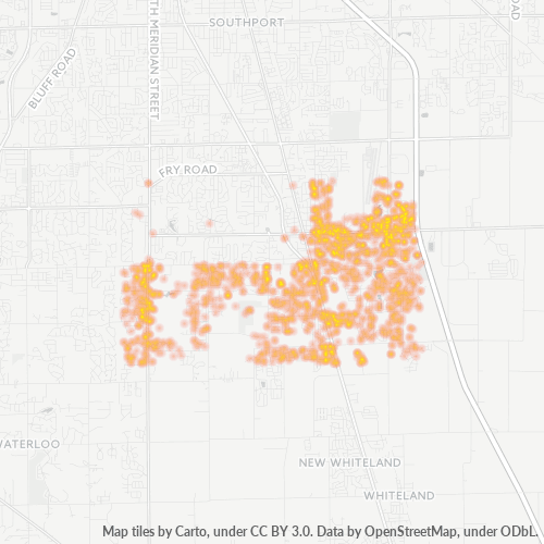 46143 Business Heat Map 46143 Business Heat Map