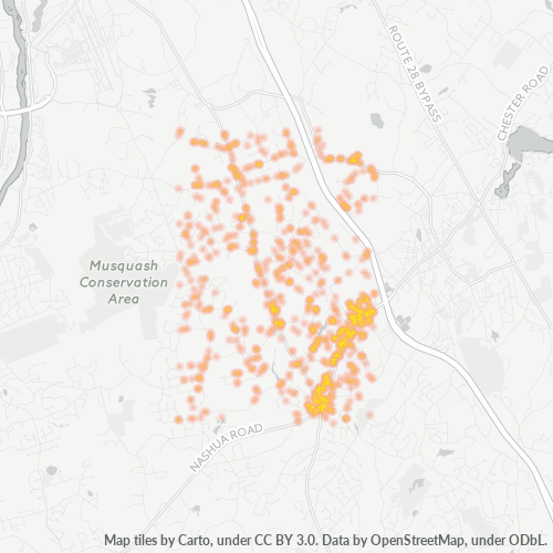 03053 Business Heat Map 03053 Business Heat Map