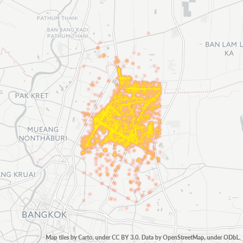 Bangkok Zip Code Map Postal Code 10220 - Bang Khen District, Bangkok - Cybo