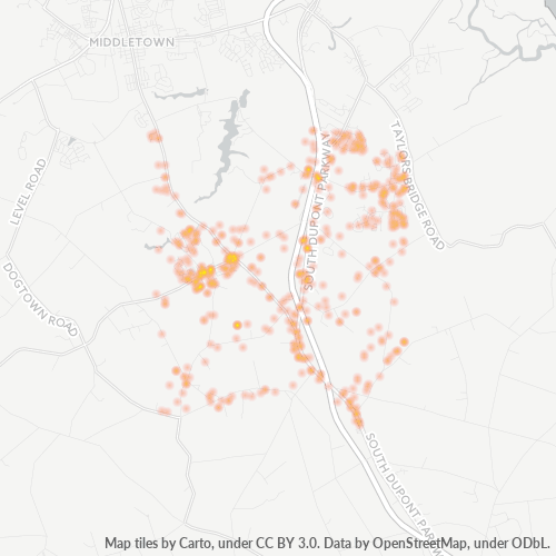 19734 Business Heat Map 19734 Business Heat Map