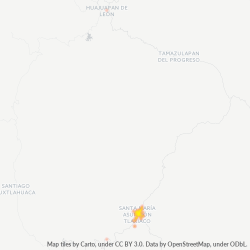 69800 Mapa de Calor de Empresas 69800 Mapa de Calor de Empresas