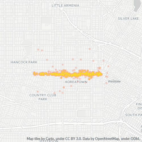 90010 Business Heat Map 90010 Business Heat Map