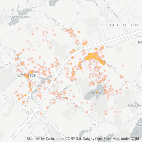 01460 Business Heat Map 01460 Business Heat Map