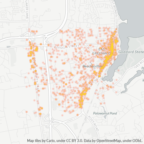 02818 Business Heat Map 02818 Business Heat Map