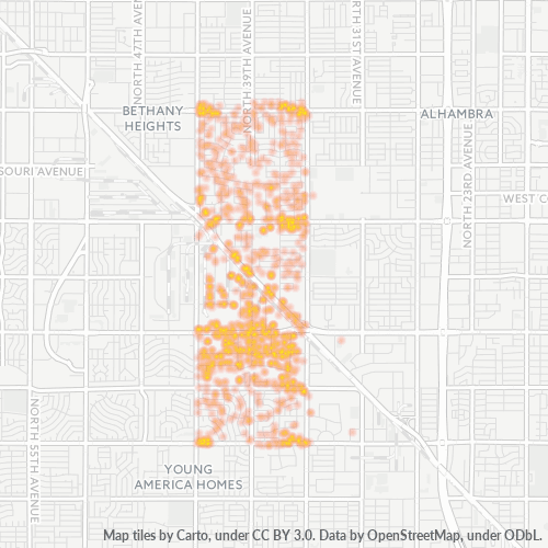 85019 Business Heat Map 85019 Business Heat Map